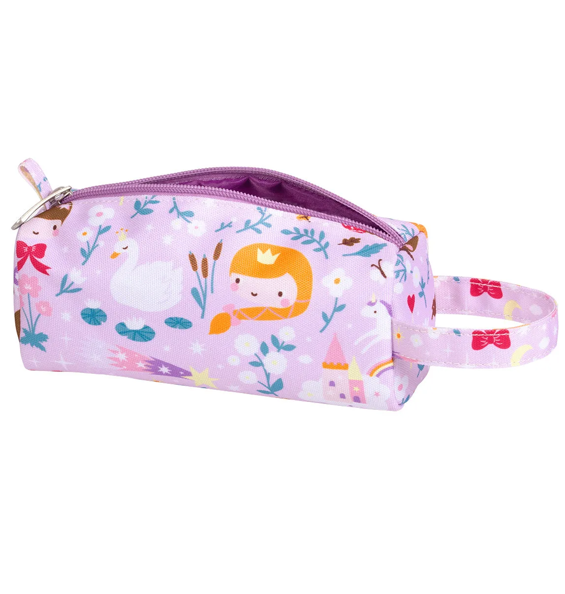 A Little Lovely Company Prinsessen etui met handvat roze