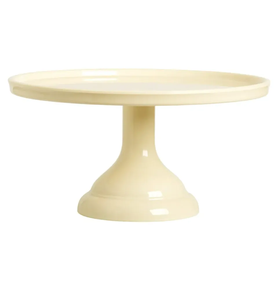 A Little Lovely Company Taartplateau klein vanille melamine