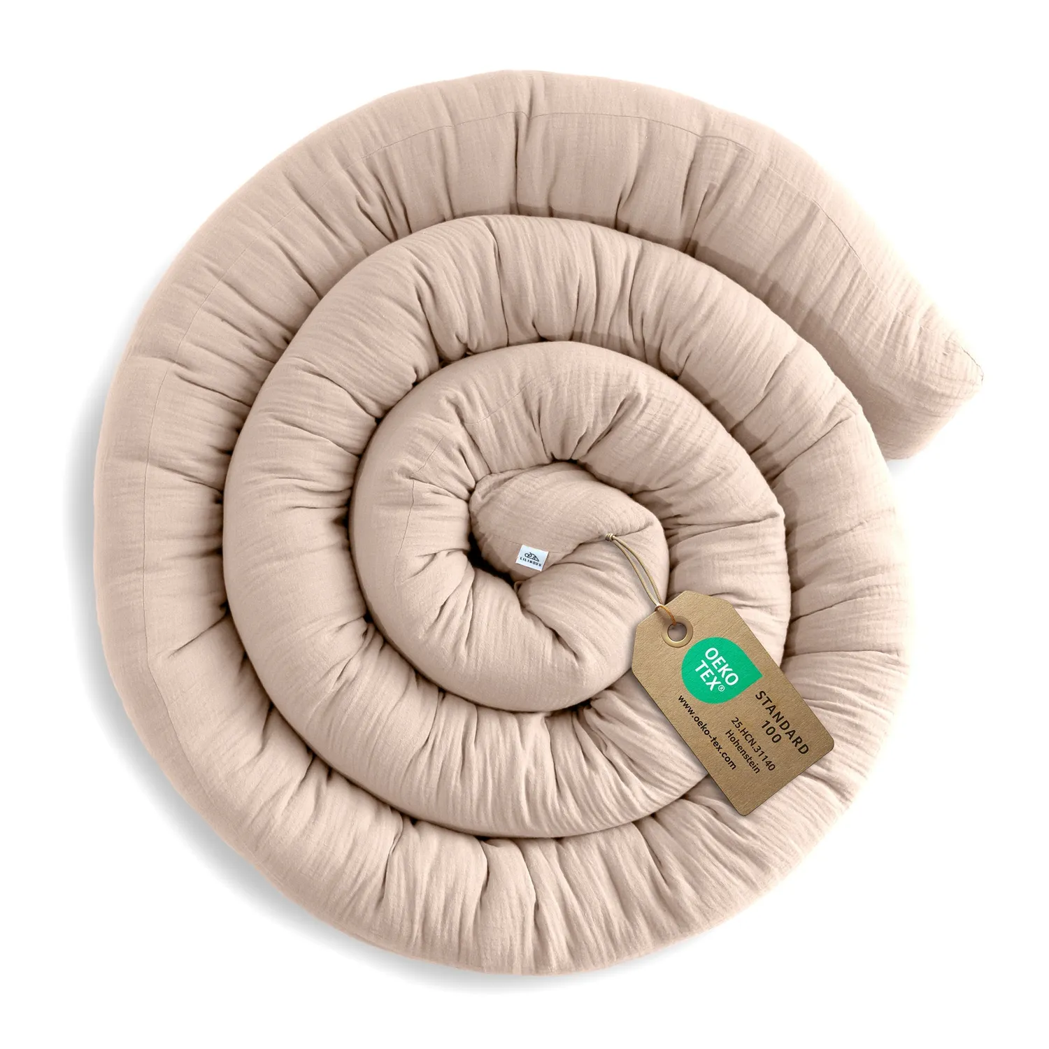 Lilimaus Musselin kinderbedset overtrek laken rol