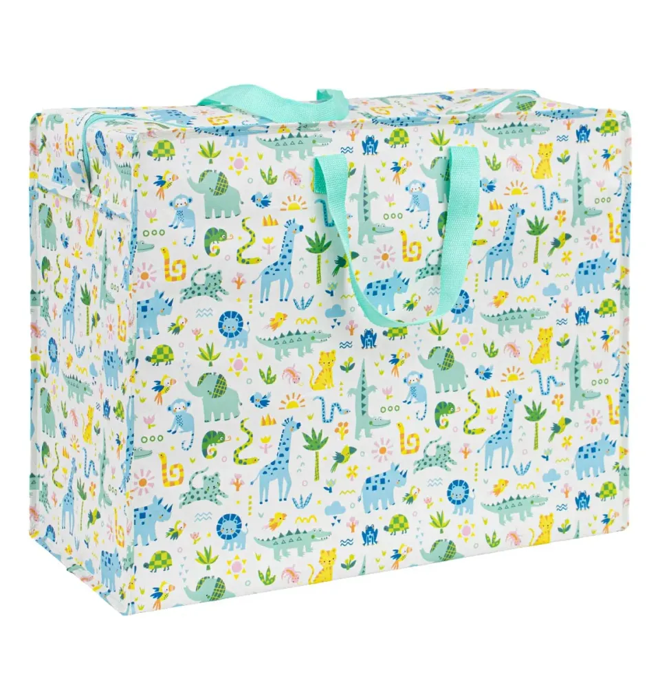 A Little Lovely Company Jungle XL opbergtas gerecycled