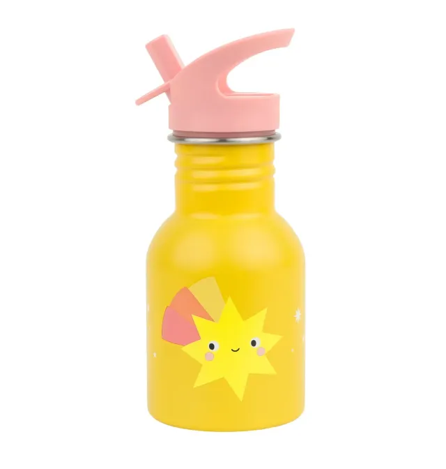 A Little Lovely Company Vallende ster RVS drinkfles 350 ml