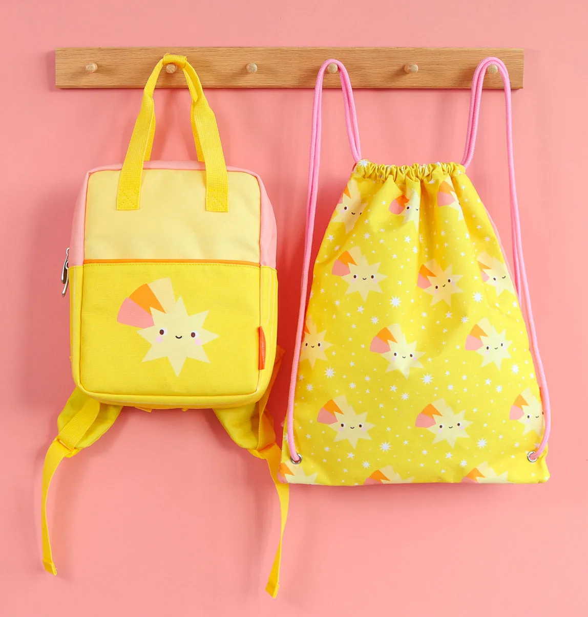 A Little Lovely Company Vallende ster rugzakje mini peuters