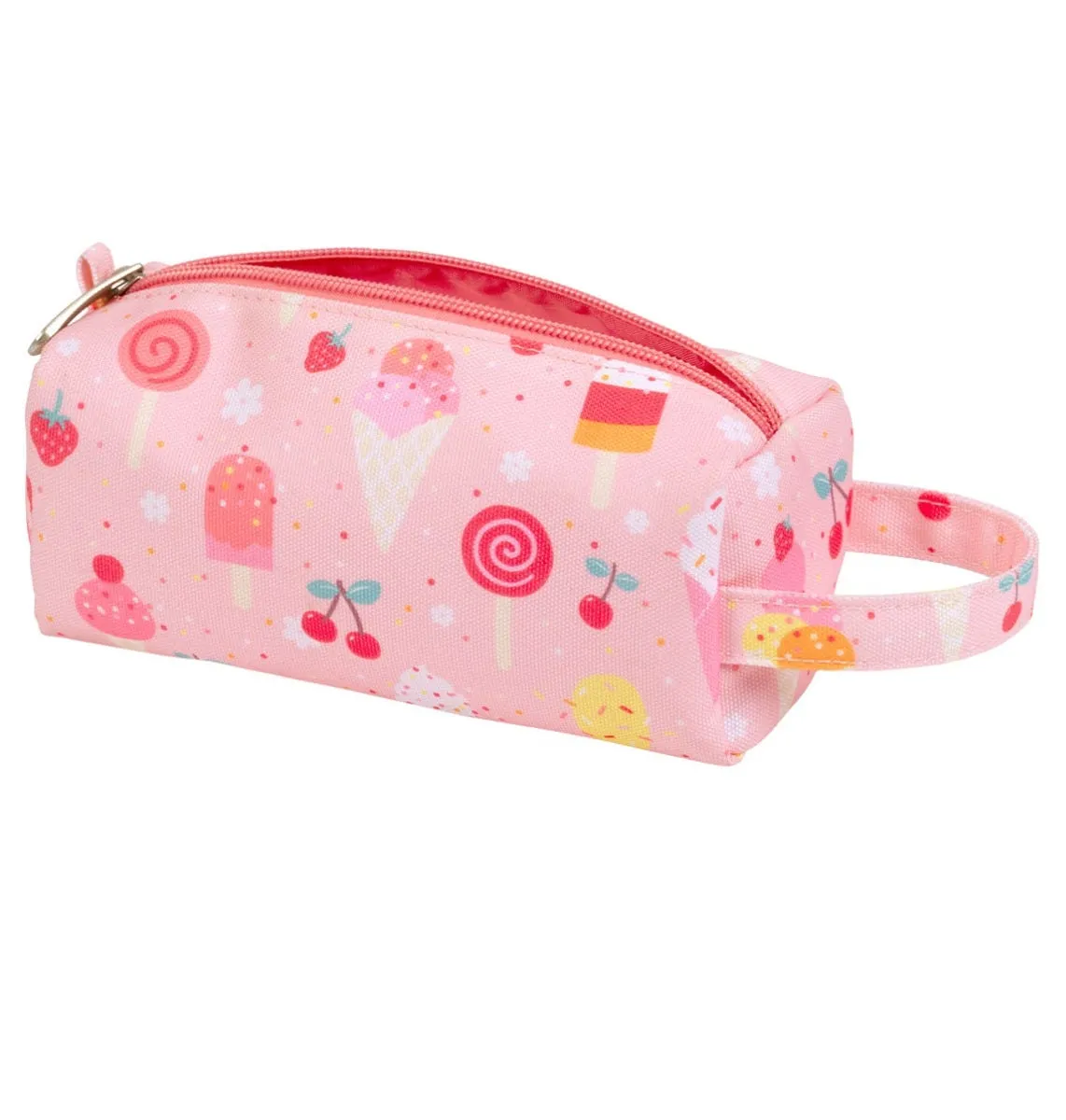 A Little Lovely Company Ijsjes etui roze polyester