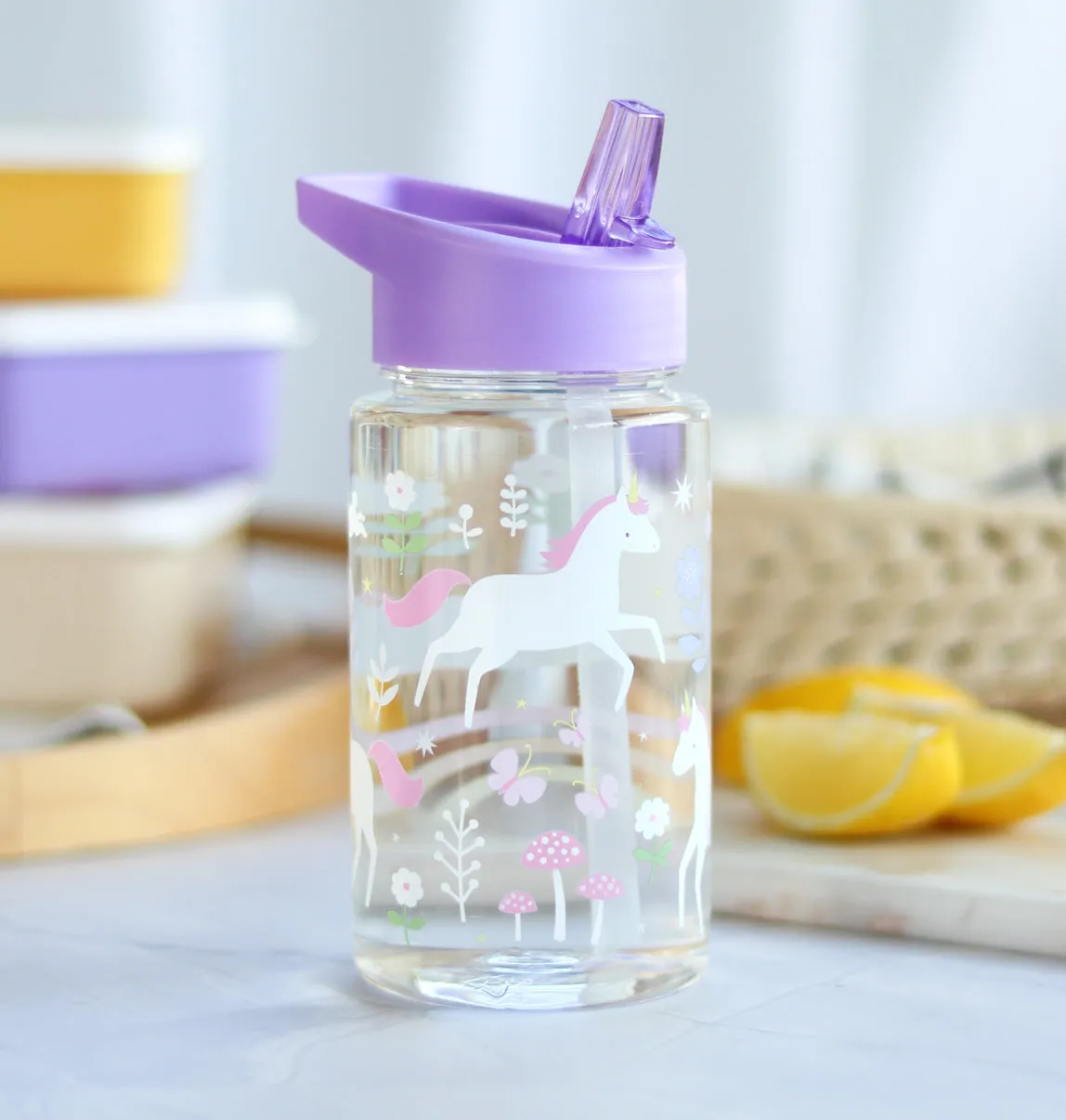 A Little Lovely Company Unicorn Dreams drinkfles 450ml