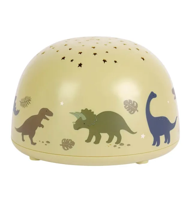 A Little Lovely Company Dinosaurussen projectorlamp groen sterrenhemel