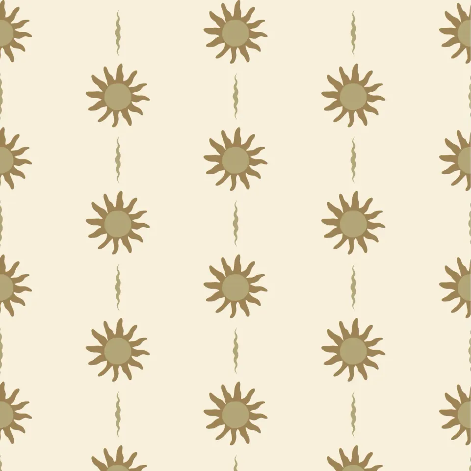 Little Amour Sunny Days behangstaal Olive olijfgroen
