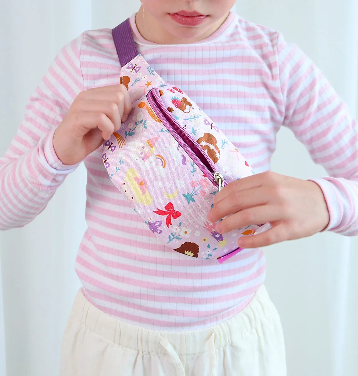 A Little Lovely Company Prinsessen heuptasje crossbody kind