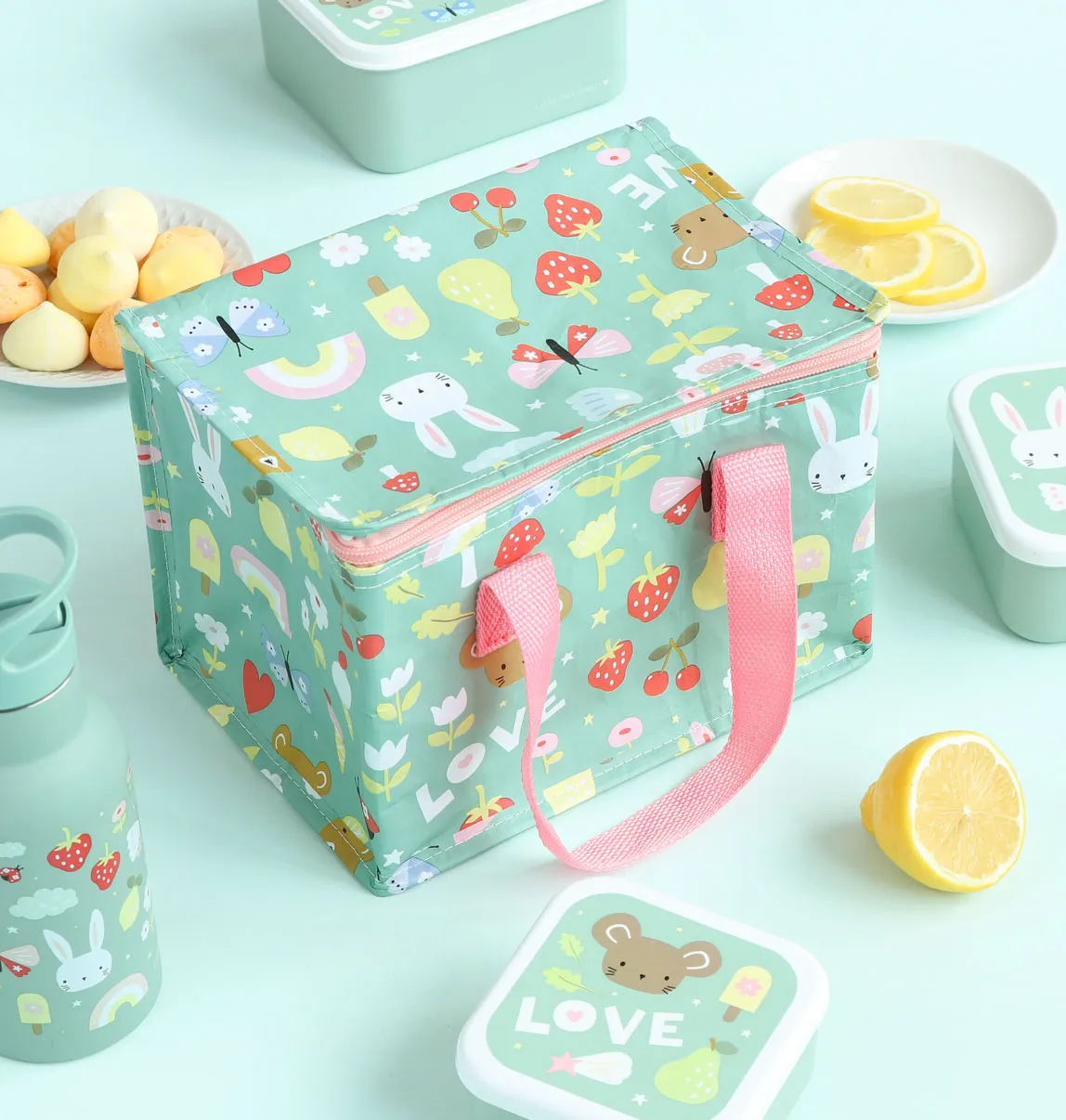 A Little Lovely Company Joy koeltasje mint gerecycled