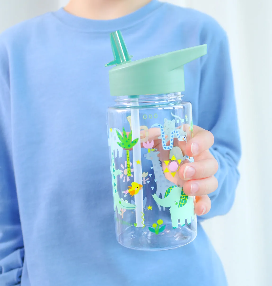 A Little Lovely Company Jungle drinkfles 450 ml tritan