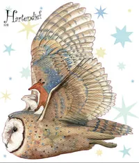 Hartendief Owl muursticker 46x55 cm uil