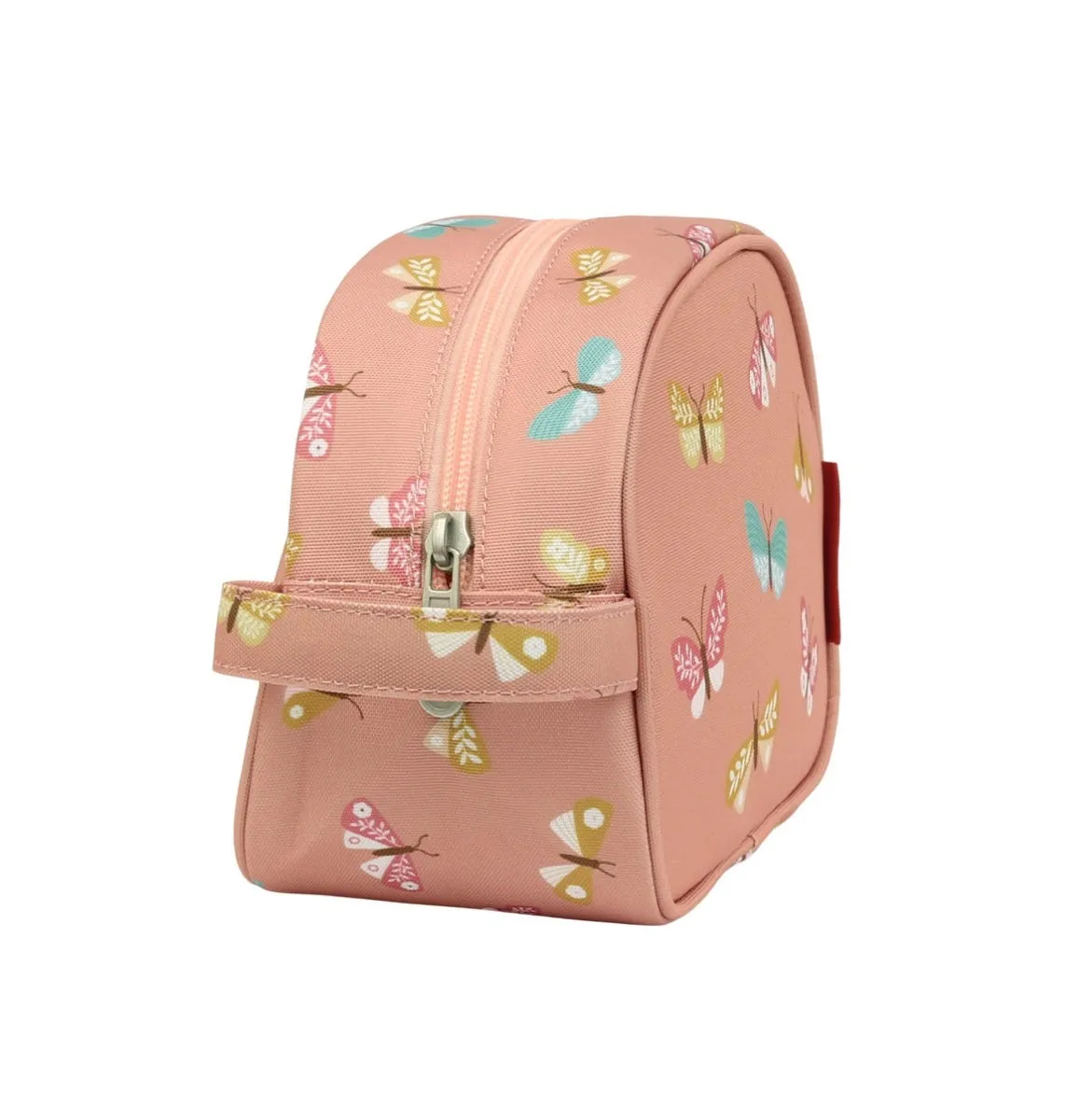 A Little Lovely Company Vlinders toilettas roze ruim