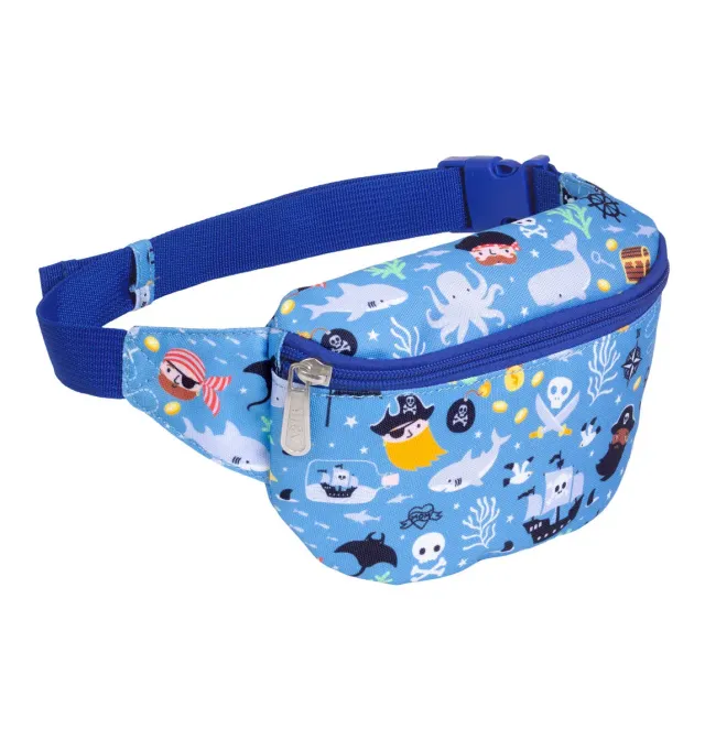 A Little Lovely Company Piraten heuptasje blauw verstelbaar