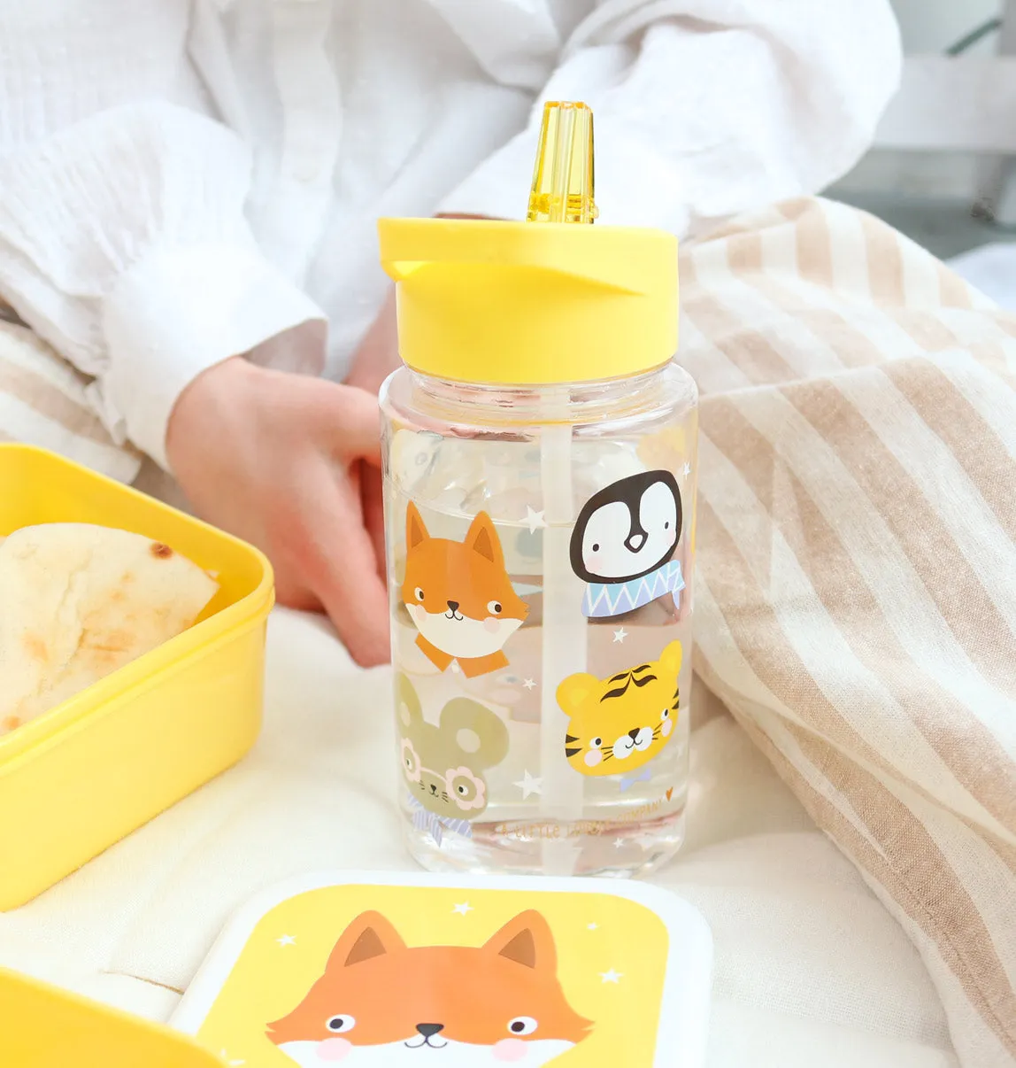 A Little Lovely Company Dierenvriendjes drinkfles 450 ml