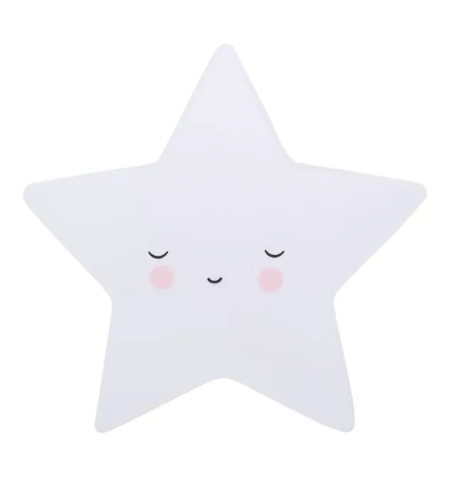 A Little Lovely Company Little Light slapende ster nachtlampje