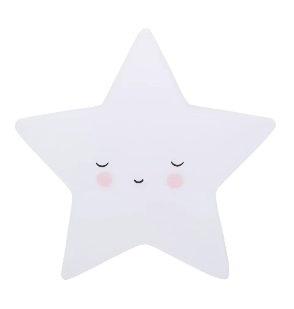 A Little Lovely Company Little Light slapende ster nachtlampje