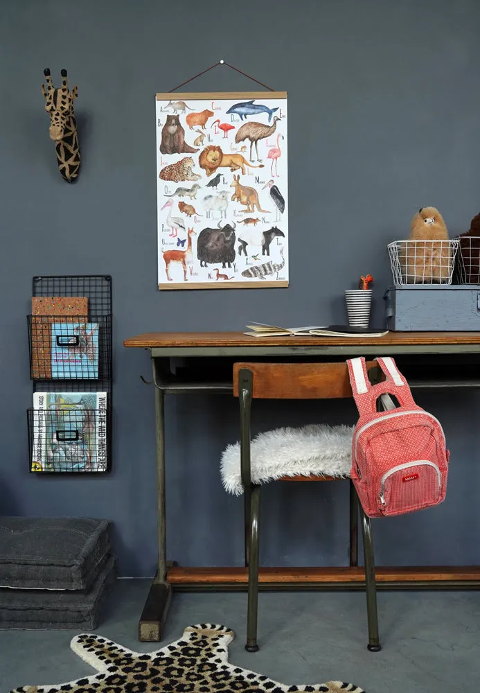 Hartendief Dieren ABC poster A2 Nederlands papier