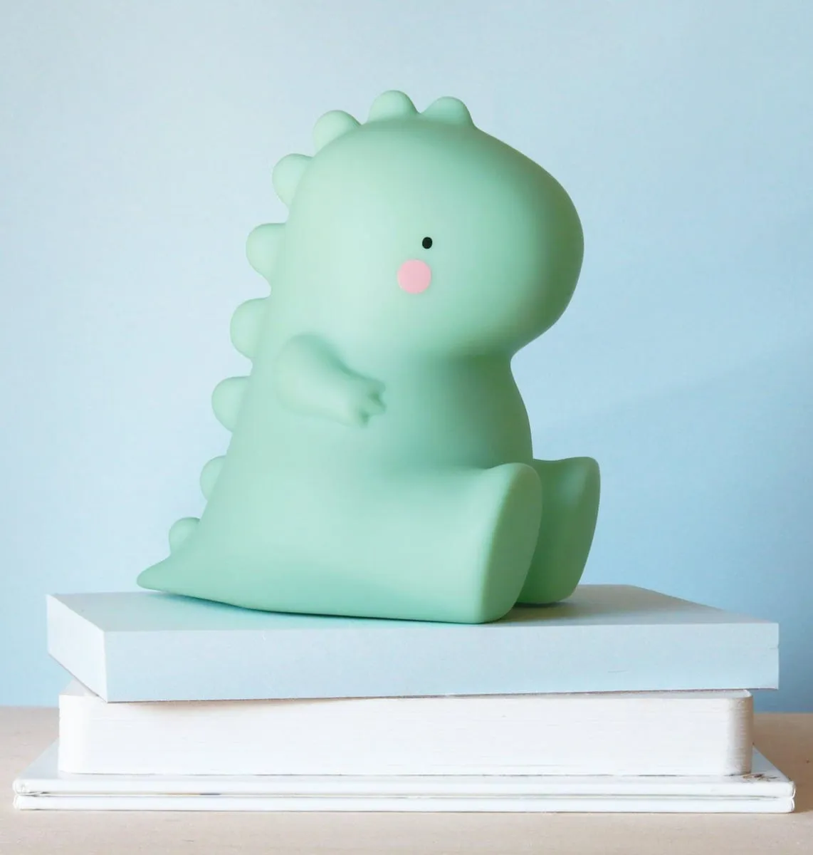 A Little Lovely Company Little Light T-Rex lampje groen timer