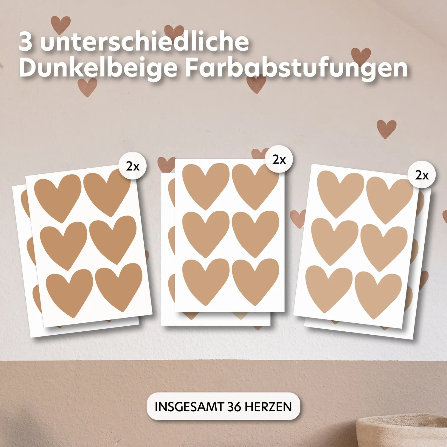 Lilimaus Wandsticker Muurstickers Sterren Eucalyptus 36 Stuks