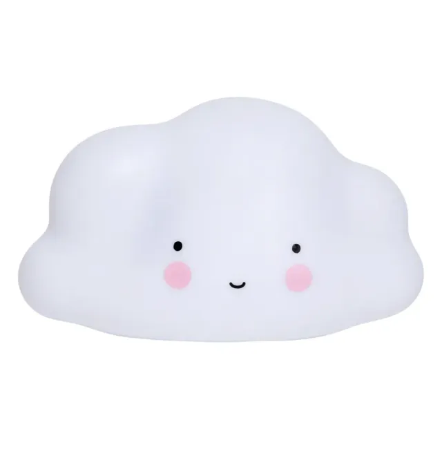 A Little Lovely Company nachtlamp Wolk draadloos met timer
