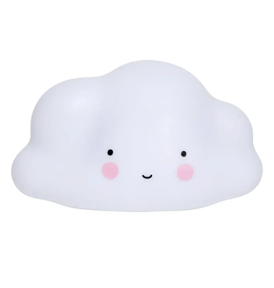 A Little Lovely Company nachtlamp Wolk draadloos met timer