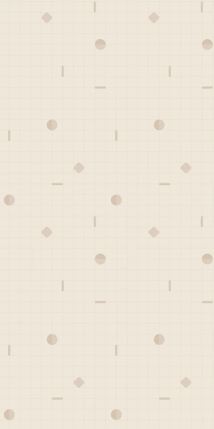 Little Amour Playful Grid behang beige 1 rol ruitjes