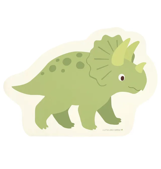 A Little Lovely Company Kleine dinosaurus placemat vinyl