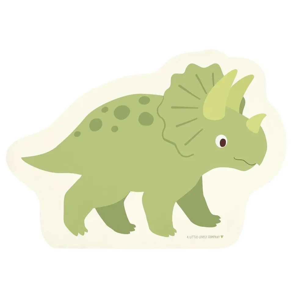 A Little Lovely Company Kleine dinosaurus placemat vinyl