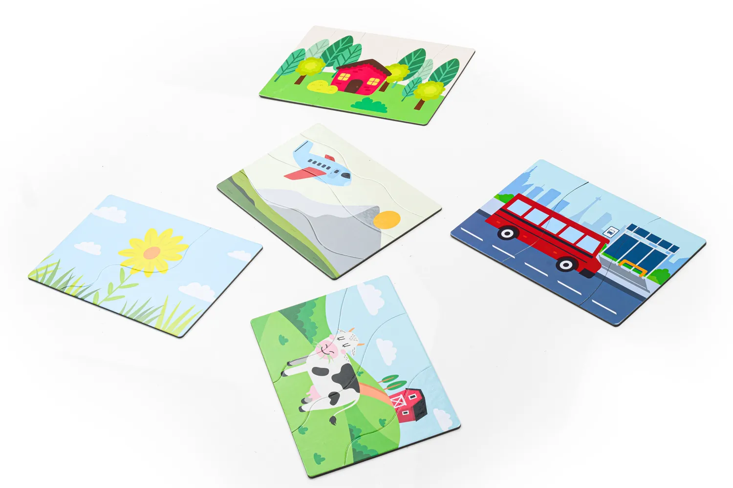 Kinderly Baby My First Magnetic Puzzles 5-delig
