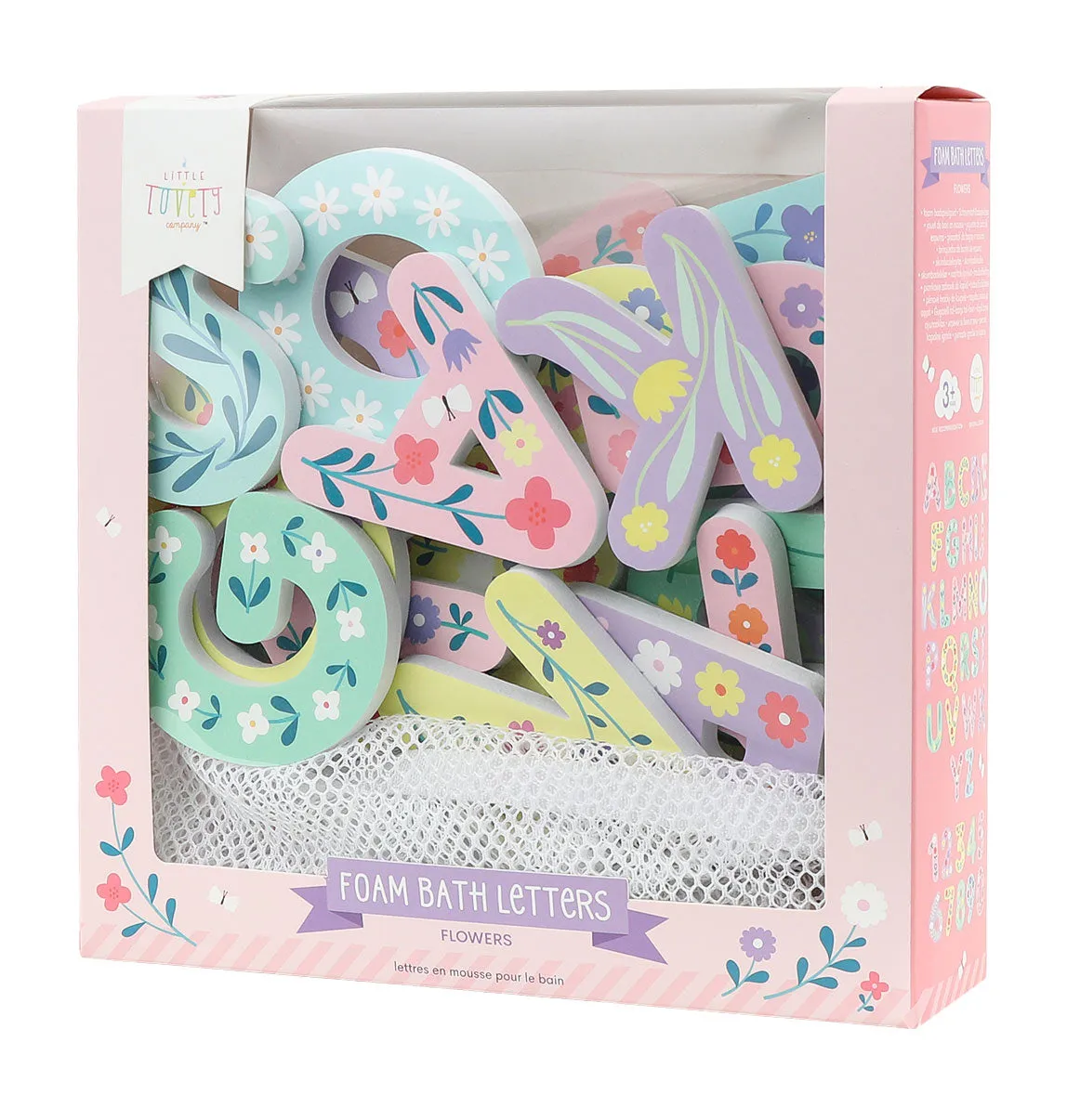 A Little Lovely Company Bloemen foam badspeelgoed 36 stuks