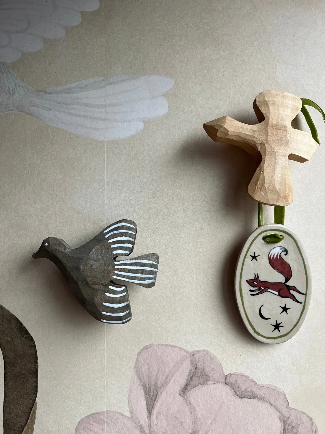 Atelier Fabel Vosje Medaillon Wandhanger Limited Edition 7-12 cm