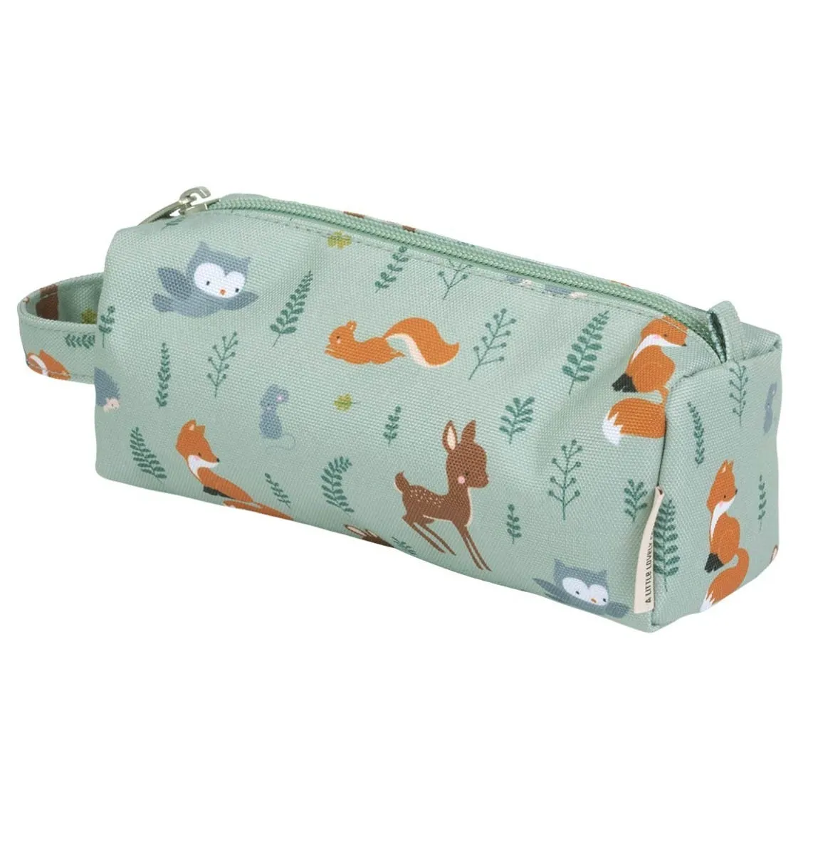 A Little Lovely Company Bosvriendjes etui mintgroen polyester