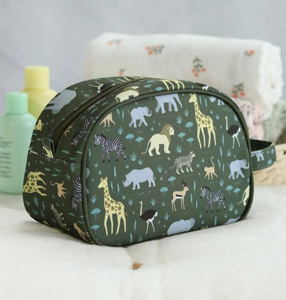 A Little Lovely Company Savanne toilettas donkergrijs – ruim