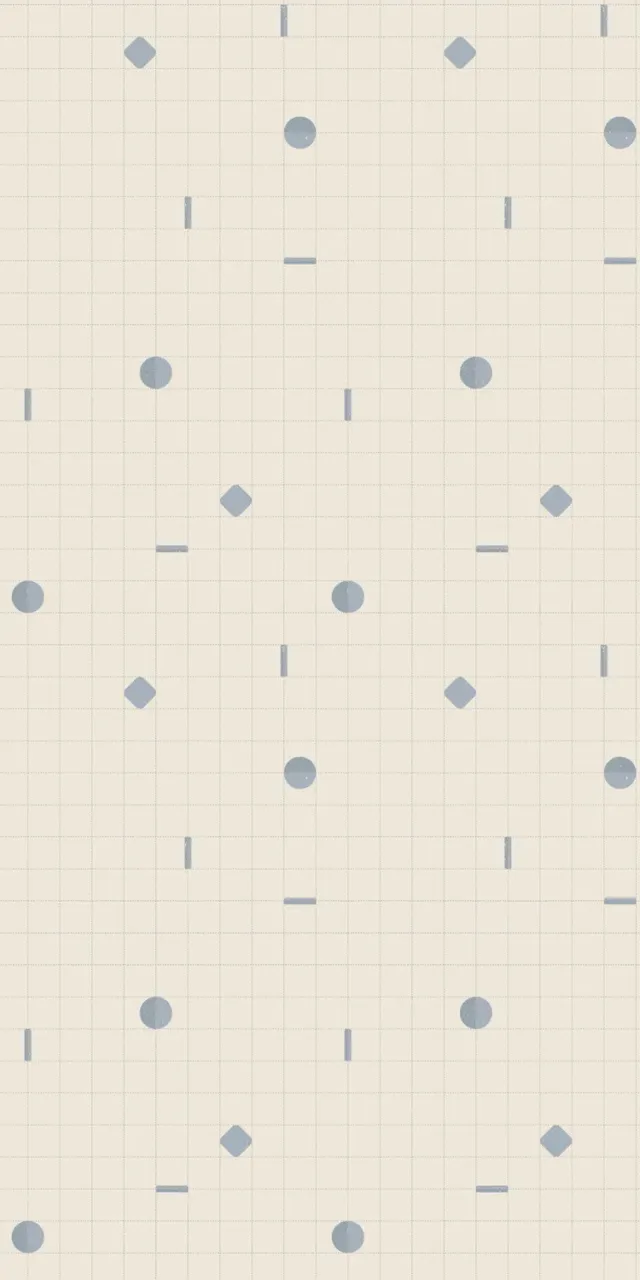 Little Amour Playful Grid blue behangstaal ruitjes blauw