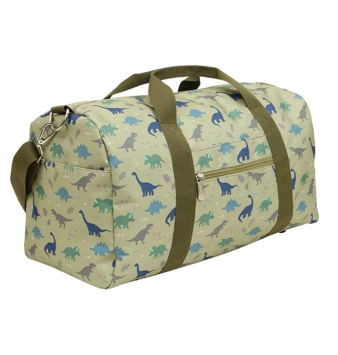 A Little Lovely Company Dinosaurussen weekendtas groen handbagage