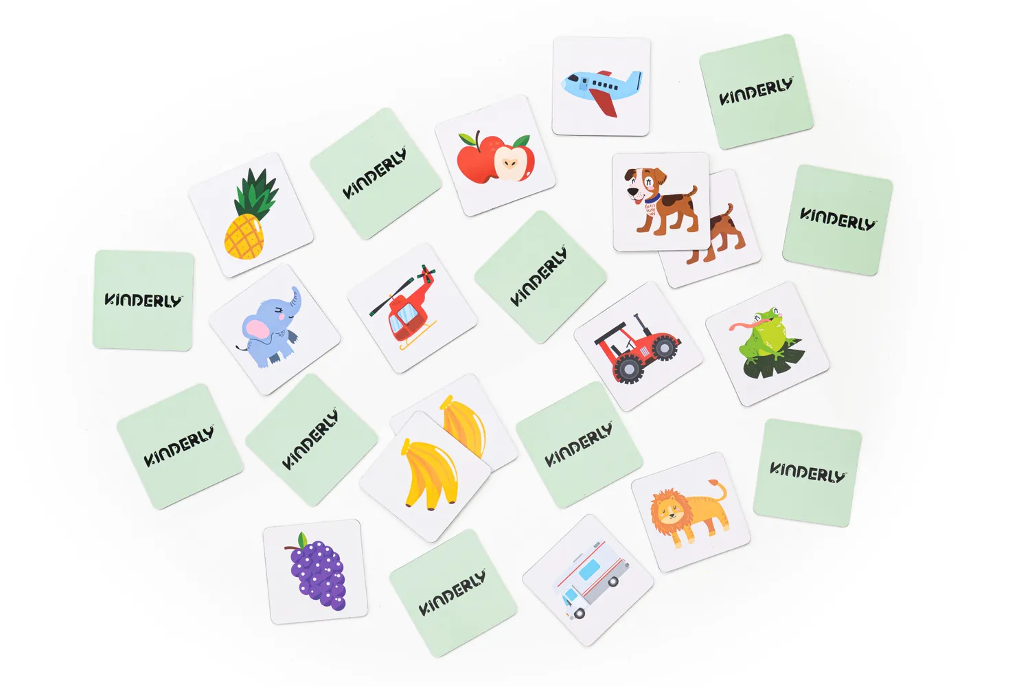 Kinderly Baby Memory Spel Magnetisch 24-delig 3+ Jaar