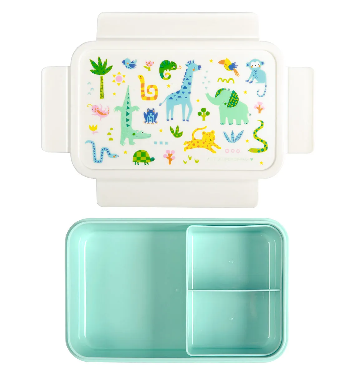 A Little Lovely Company Jungle bento lunchbox 1,2 liter