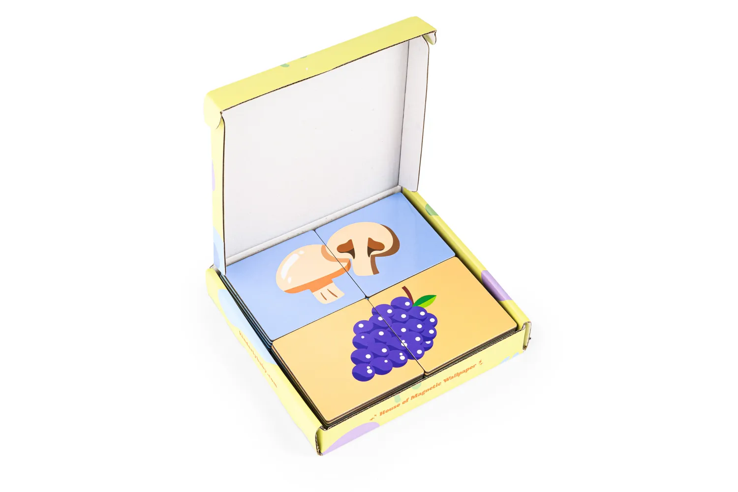 Kinderly Baby Magnetische Puzzel Groente Fruit 40-delig