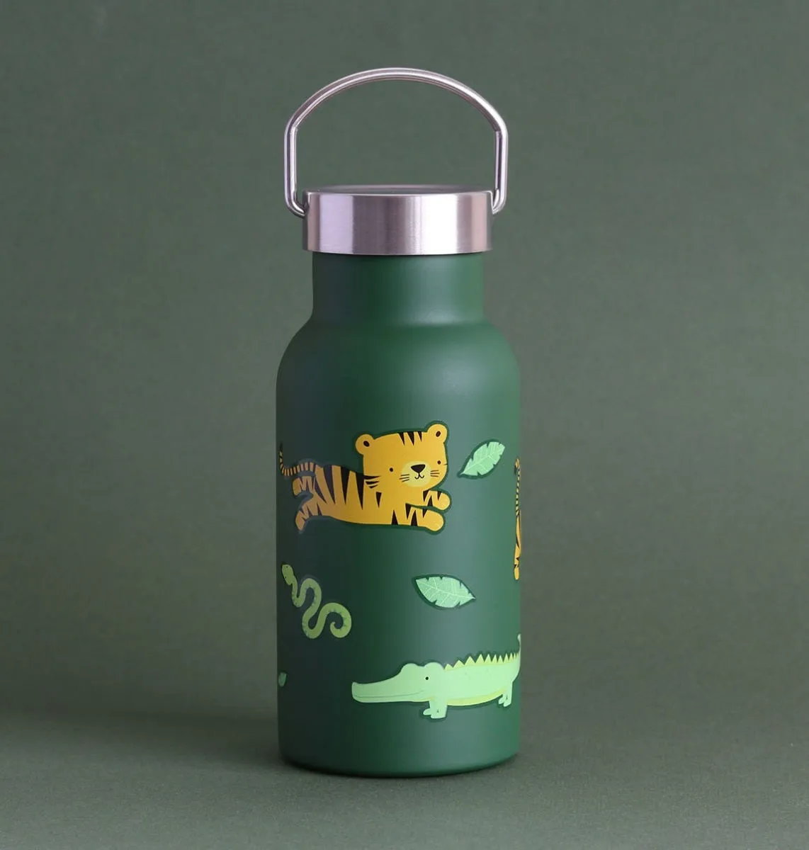 A Little Lovely Company draaidop RVS fles 350 en 500 ml