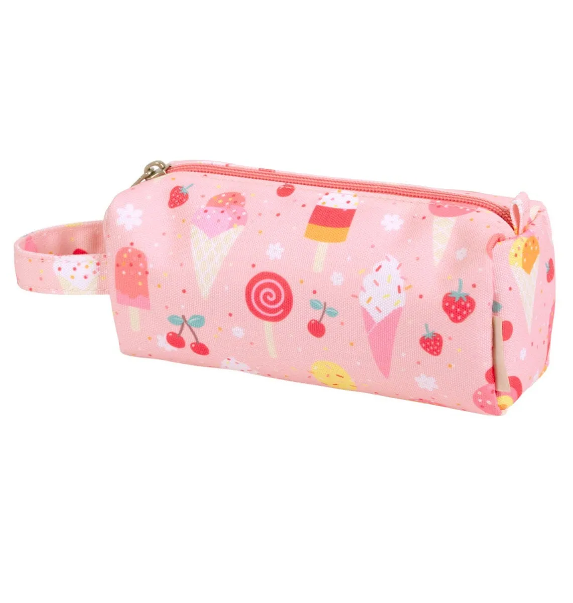 A Little Lovely Company Ijsjes etui roze polyester