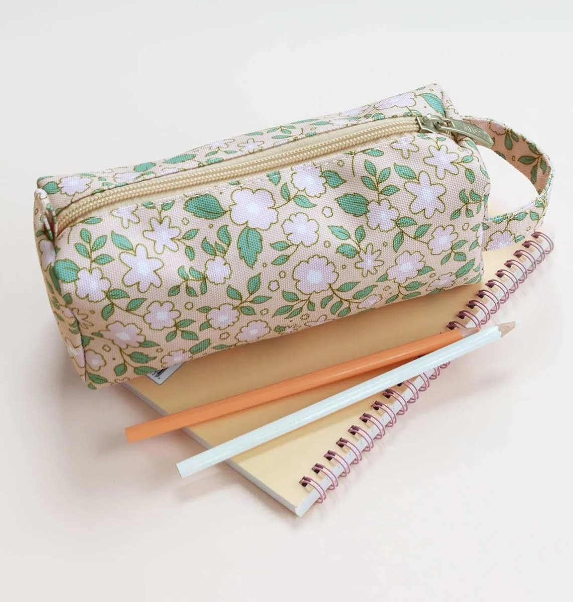 A Little Lovely Company Bloesems etui roze bloemenprint