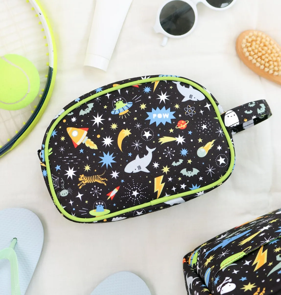 A Little Lovely Company Galaxy toilettas zwart ruim