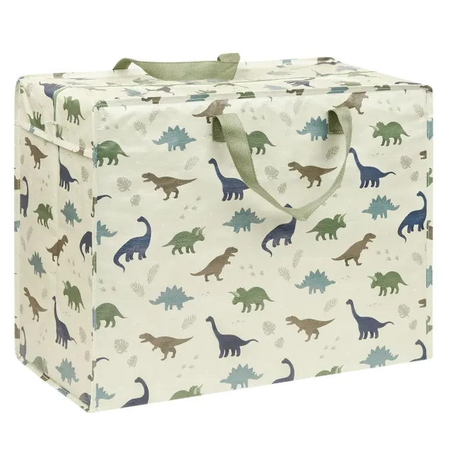 A Little Lovely Company opbergtas Dinosaurussen XL gerecycled