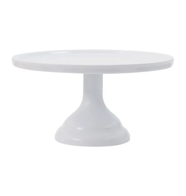 A Little Lovely Company Taartplateau klein wit melamine