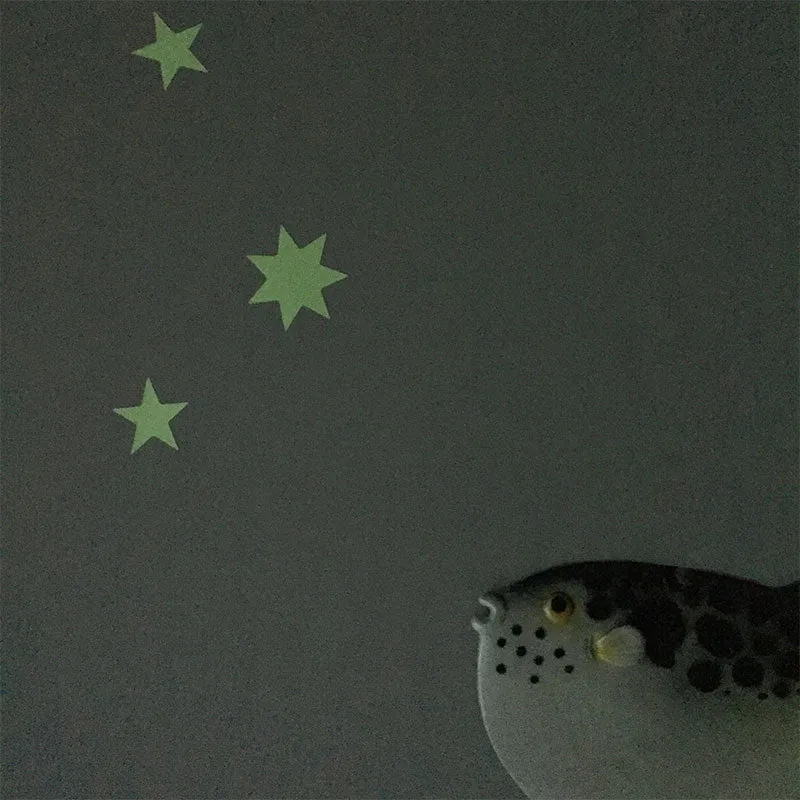 Hartendief Glow sterrenstickers glow in the dark 30 stuks