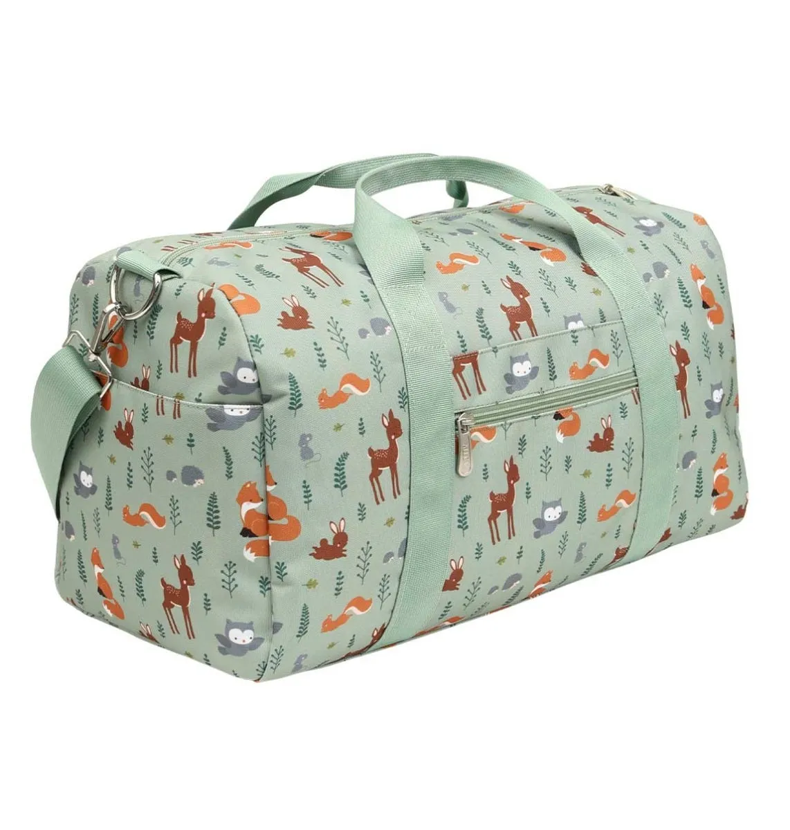 A Little Lovely Company Bosvriendjes weekendtas mint handbagage