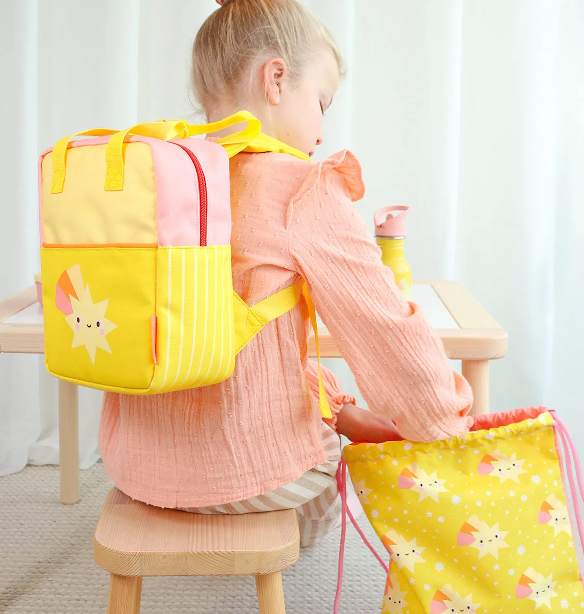 A Little Lovely Company Vallende ster rugzakje mini peuters