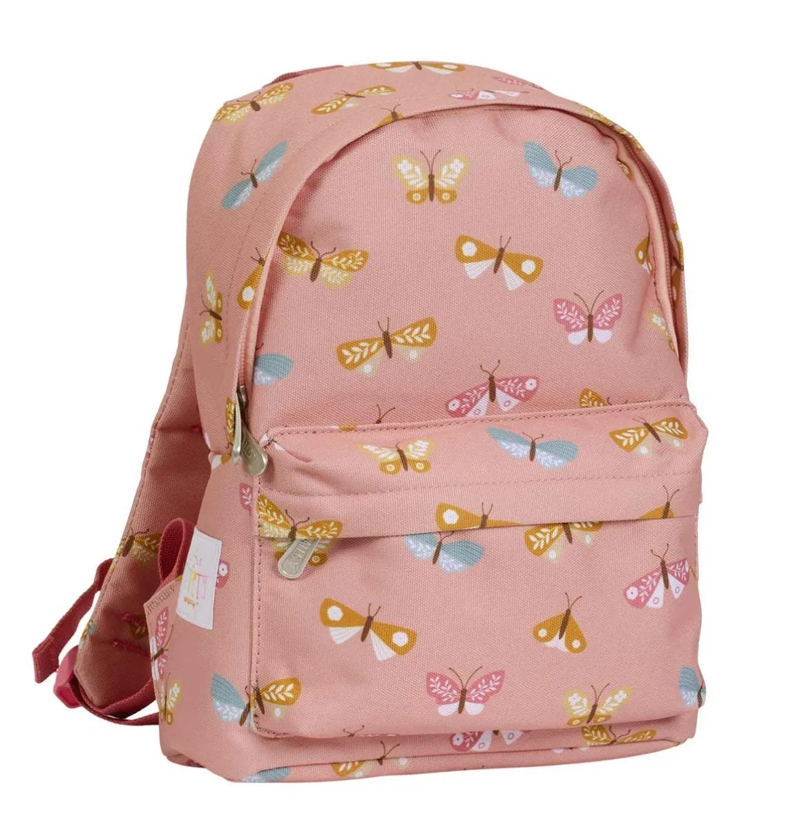 A Little Lovely Company Vlinders rugzakje roze klein