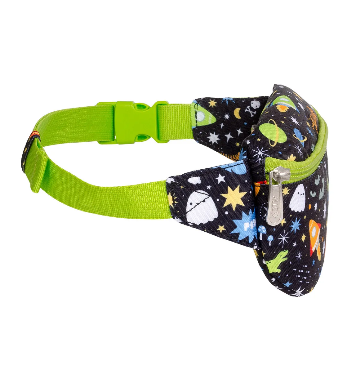 A Little Lovely Company Galaxy heuptasje zwart verstelbaar