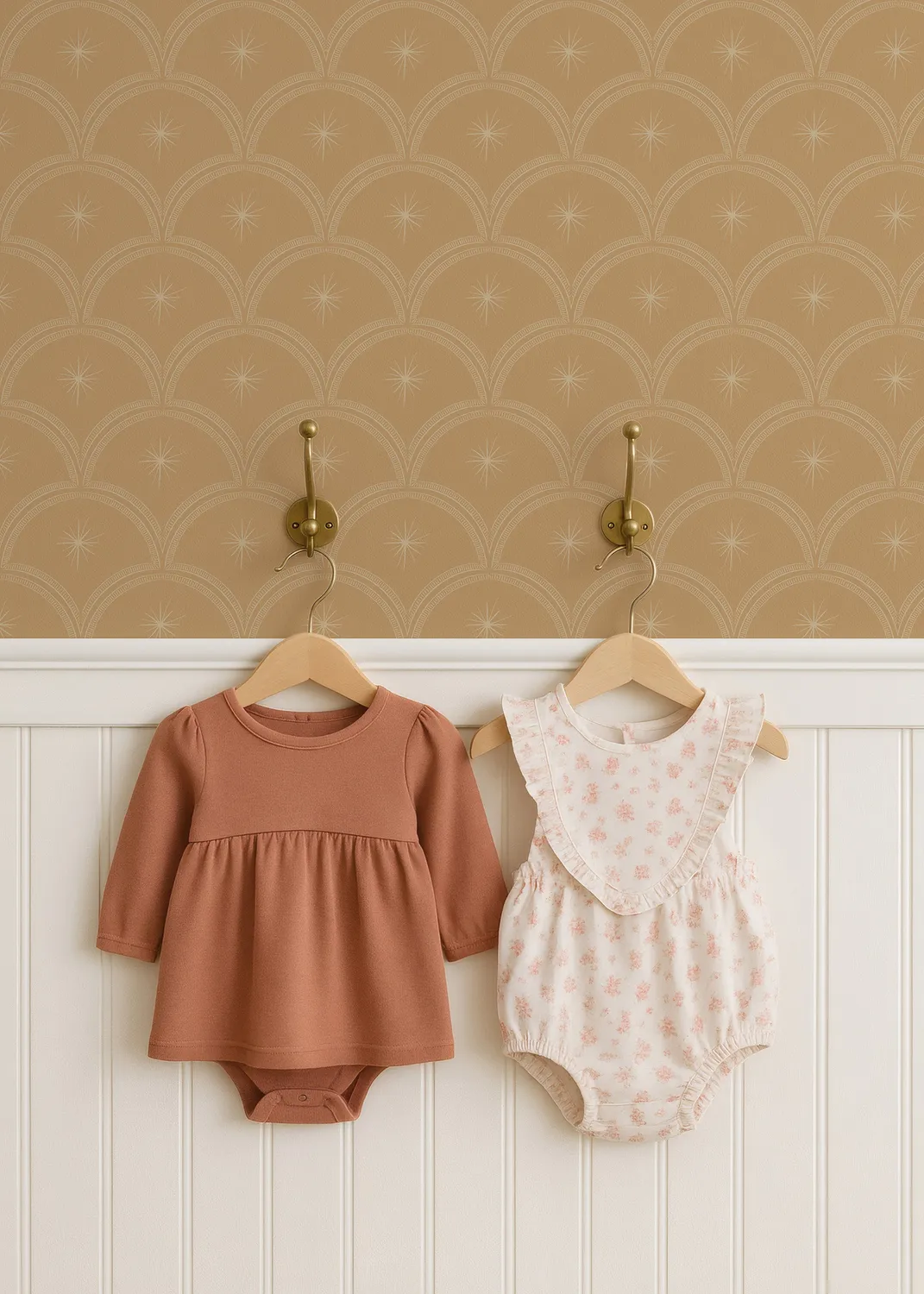 Little Amour Magic Arches behang Honey 1 rol