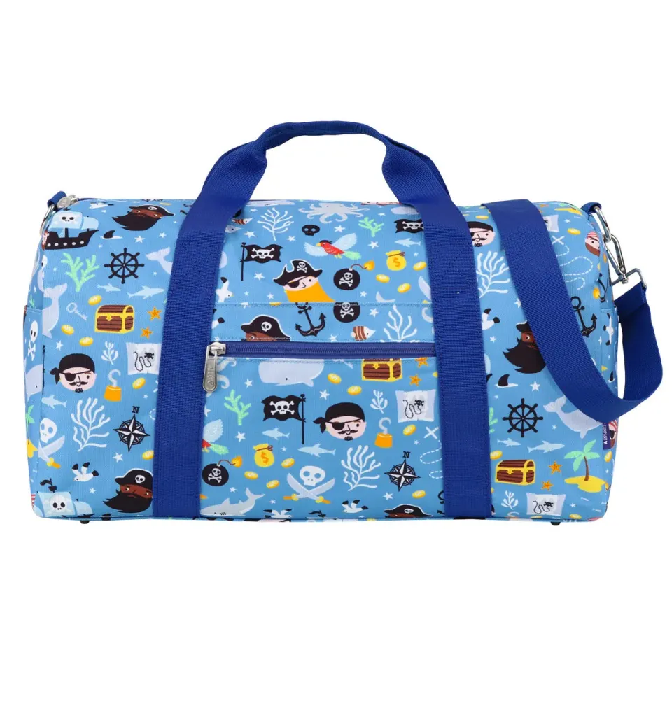 A Little Lovely Company Piraten weekendtas blauw handbagage